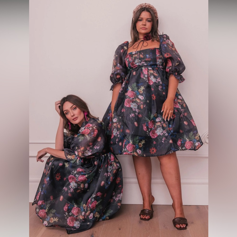 JessaKae Polly Dress Midnight Floral - Picture 5 of 6